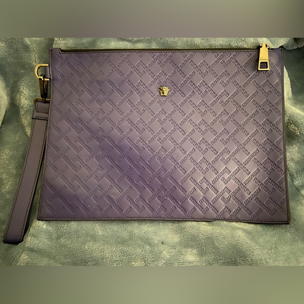 Large Versace wristlet